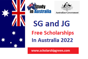 SG and JG Free Scholarships In Australia 2022