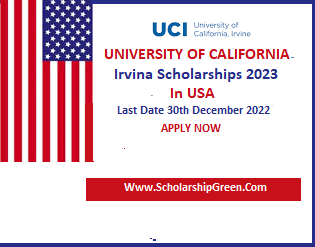 University of California Irvine Scholarship 2023