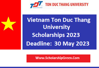 Vietnam Ton Duc Thang University Scholarship 2023