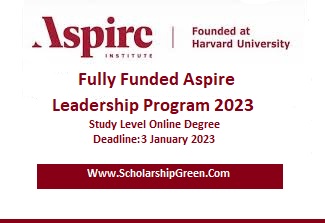 Fully Funded Aspire Leadership Program 2023