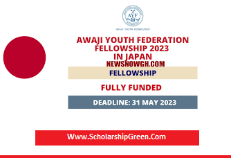 Awaji Youth Federation Fellowship Fully Funded 2023 in Japan