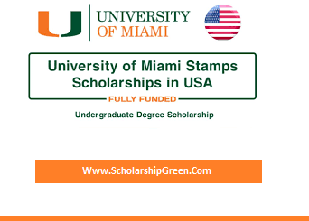 University of Miami Stamps Scholarship USA 2023 | Fully Funded