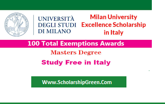 Italy Milan University Excellence Scholarship 2024-25