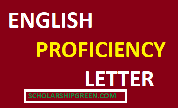 What is an English Proficiency Language Letter